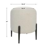 Arles Ottoman, Black - Image 9