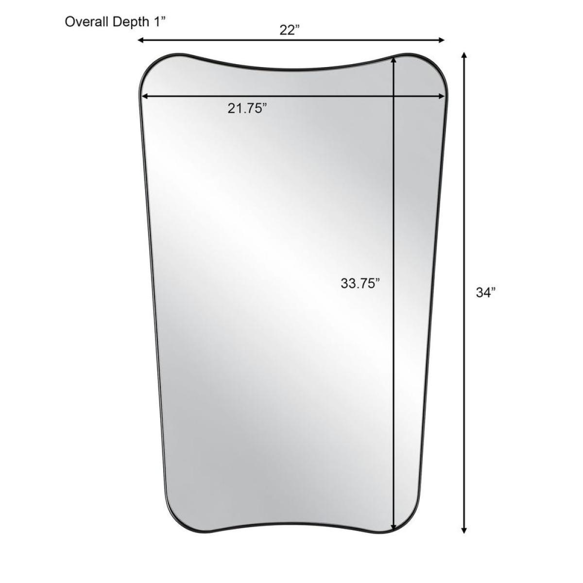 Belvoir Mirror, Black - Image 8