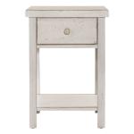 Modern Farmhouse Drawer Chair Side Table - Image 4