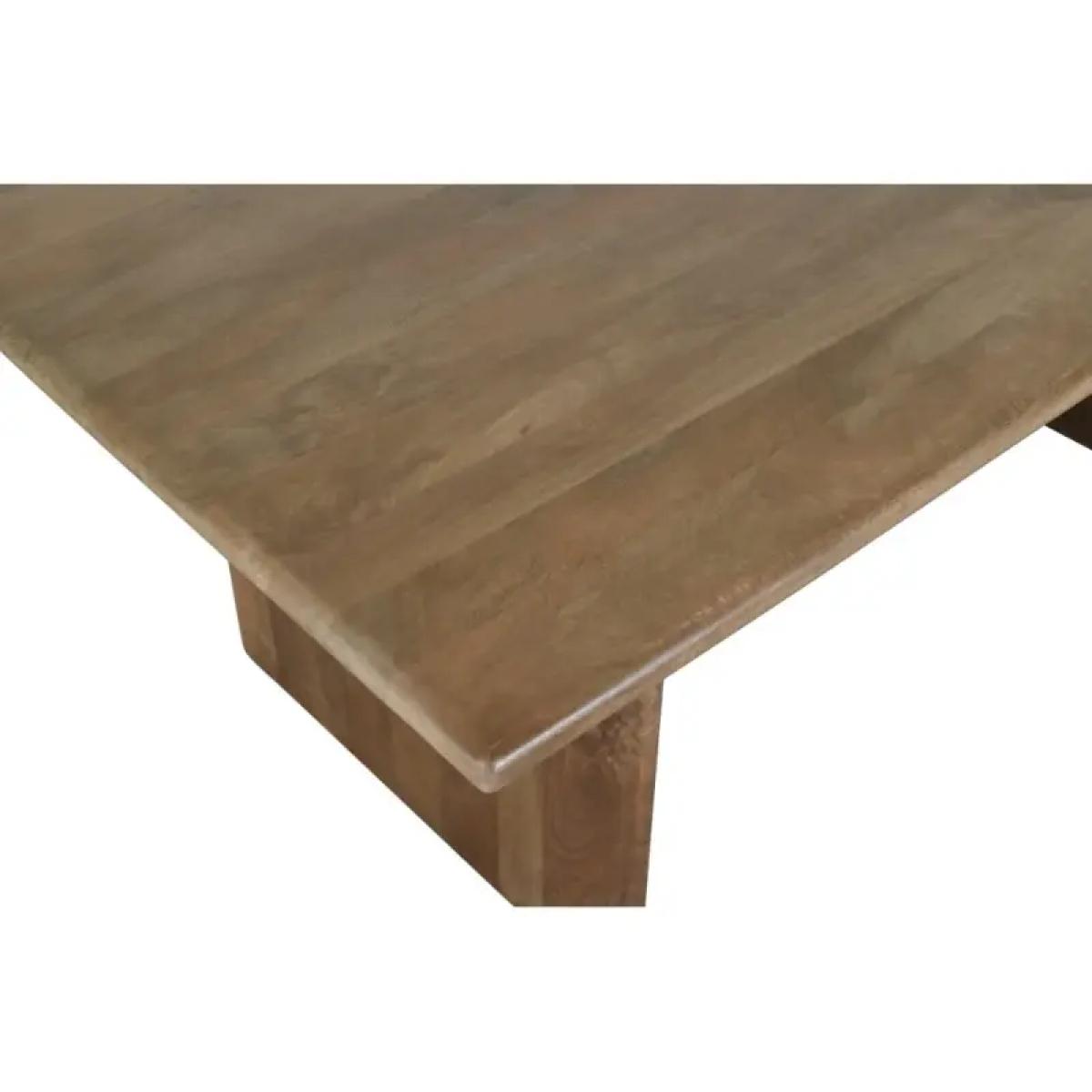 Burke Solid Wood Slab Dining Table - Image 10