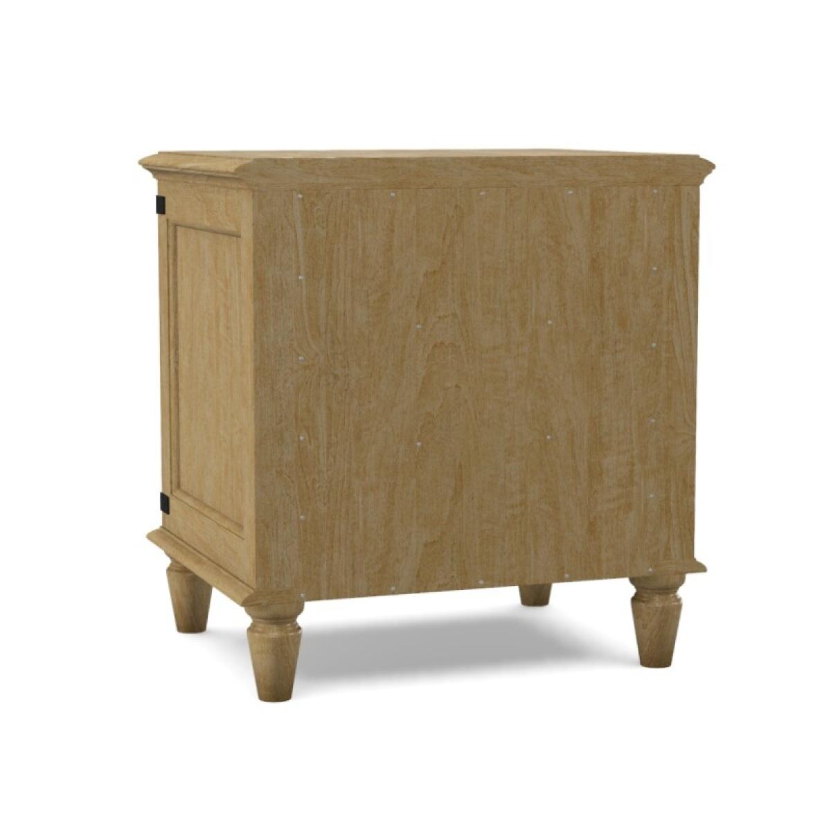 Farmhouse Chic 2-Drawer Nightstand - Image 21