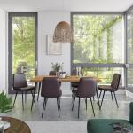 Draper Upholstered Dining Chair - Image 3