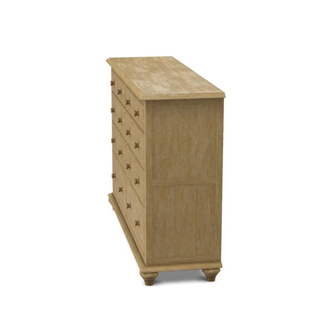 Cottage 10-Drawer Dresser - Image 13