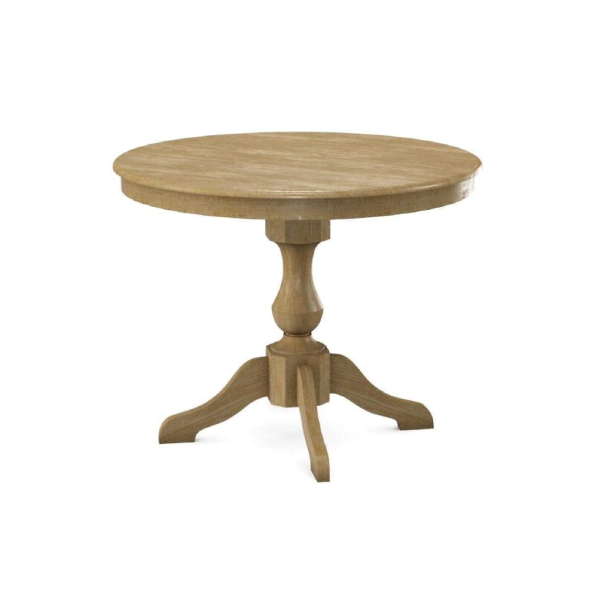 Build Your Own 42" Round Pedestal Table w/ Half Bullnose Edge - Image 4