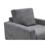 Metal & Wood Base, Armchair - Mita - Image 4