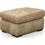Drew Leather Ottoman