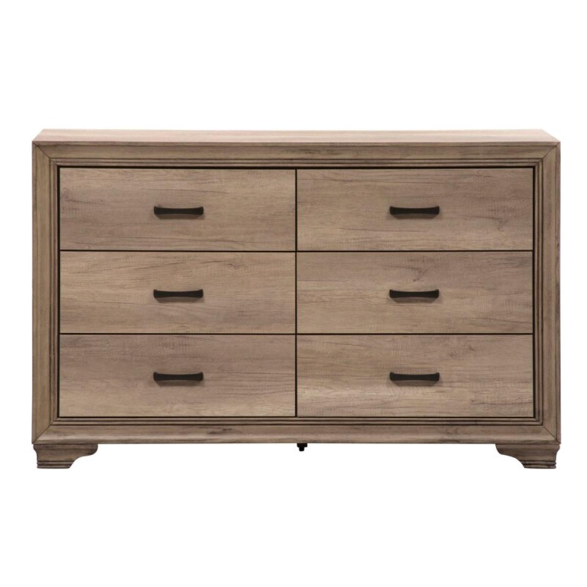 Sun Valley 6 Drawer Dresser - Image 4