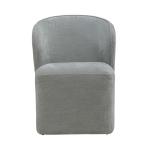 Accent Dining Chair w/ Casters - Sapphire - Image 5