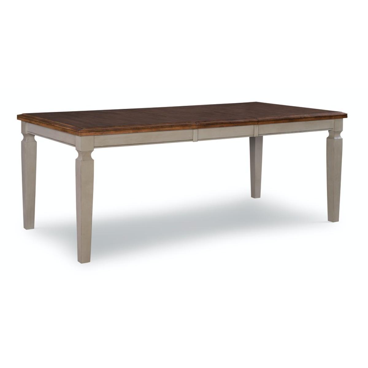Vista Collection Extension Table in Hickory & Stone - Image 2