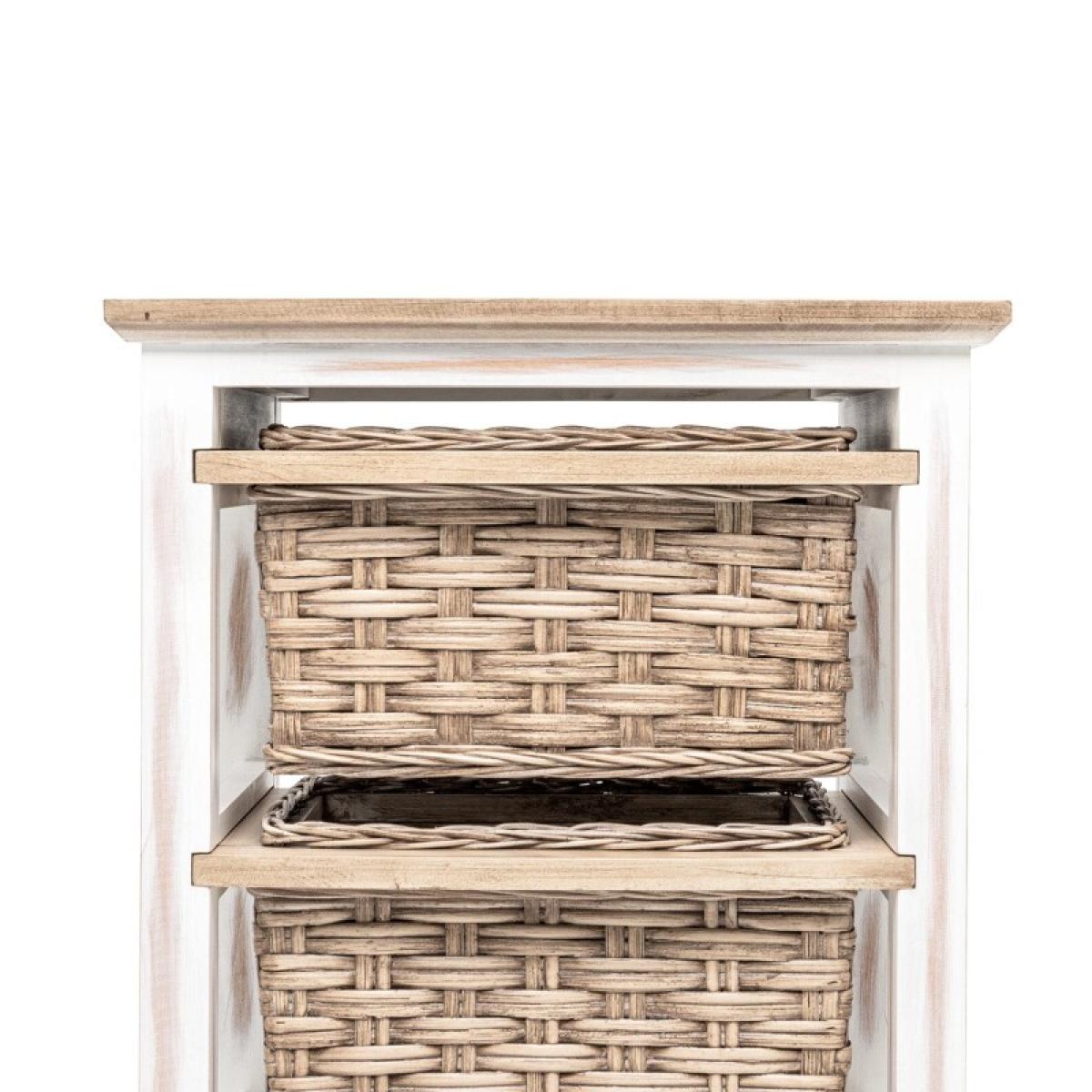 Island Breeze 3-basket Storage Cabinet - Image 8