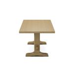 Trestle Solid Table Top w/ Trestle Table Base - T-7236B - Image 14