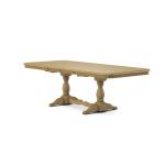 Double Butterfly Leaf Table Top w/ Double Pedestal Base - T-4268XBB - Image 10