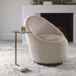 Butler Accent Table, White - Image 4