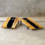 Clearwood Cornhole Game, Black, S/2 - Image 4