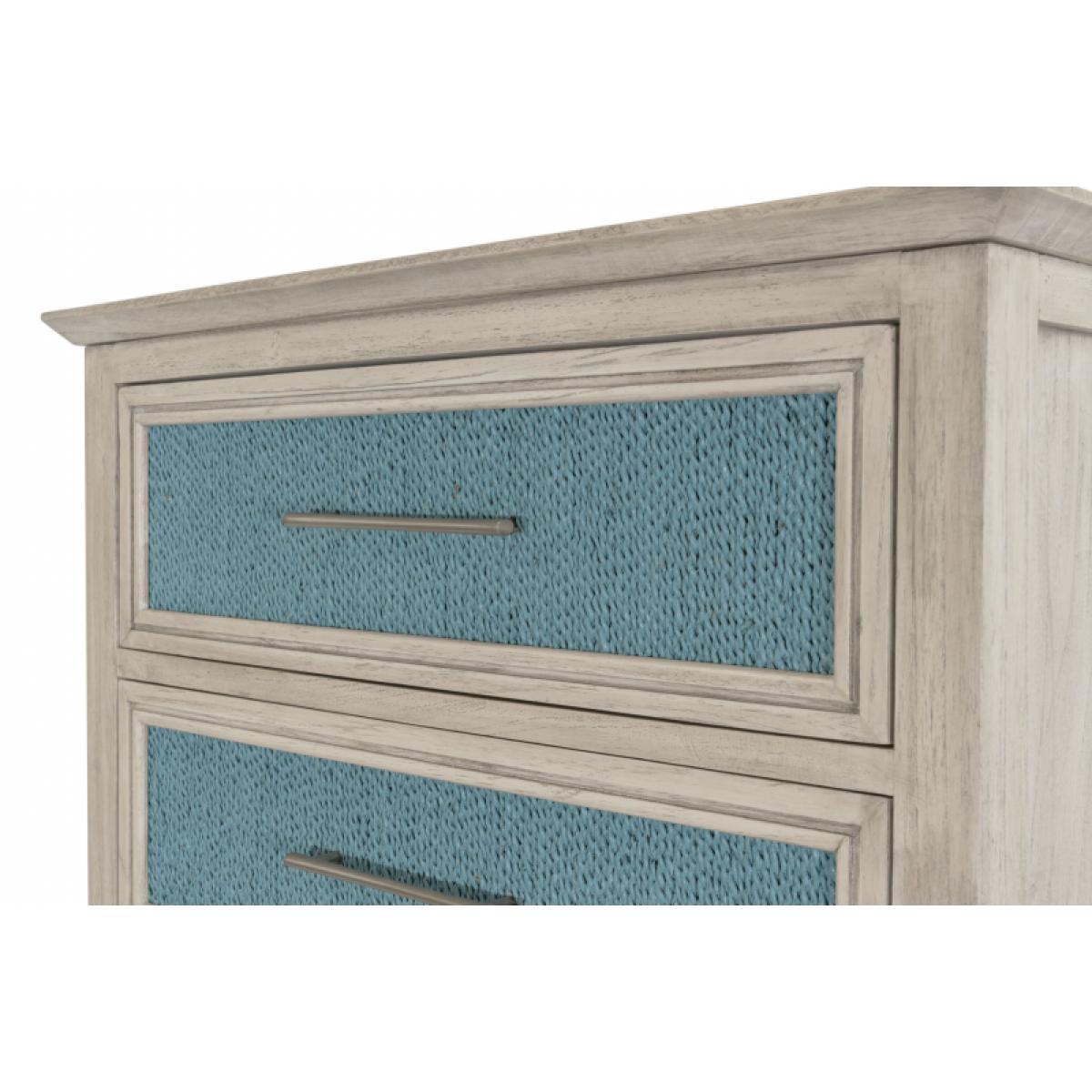 Ocean Isles 5 Drawer Woven Chest - Image 7