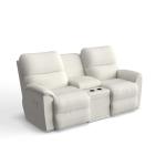 Brooks Power Reclining Sofa W/ Console Headrest & Lumbar - Image 3