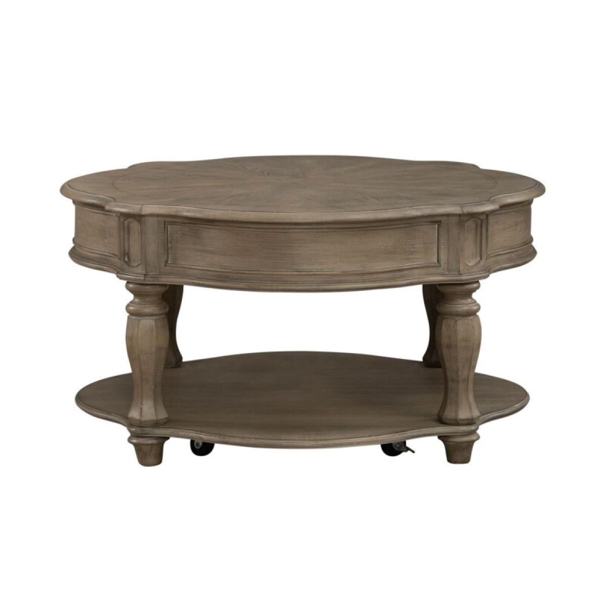 Magnolia Manor Round Cocktail Table - Image 6