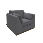 Vallarta Wooden Frame & Base, Armchair