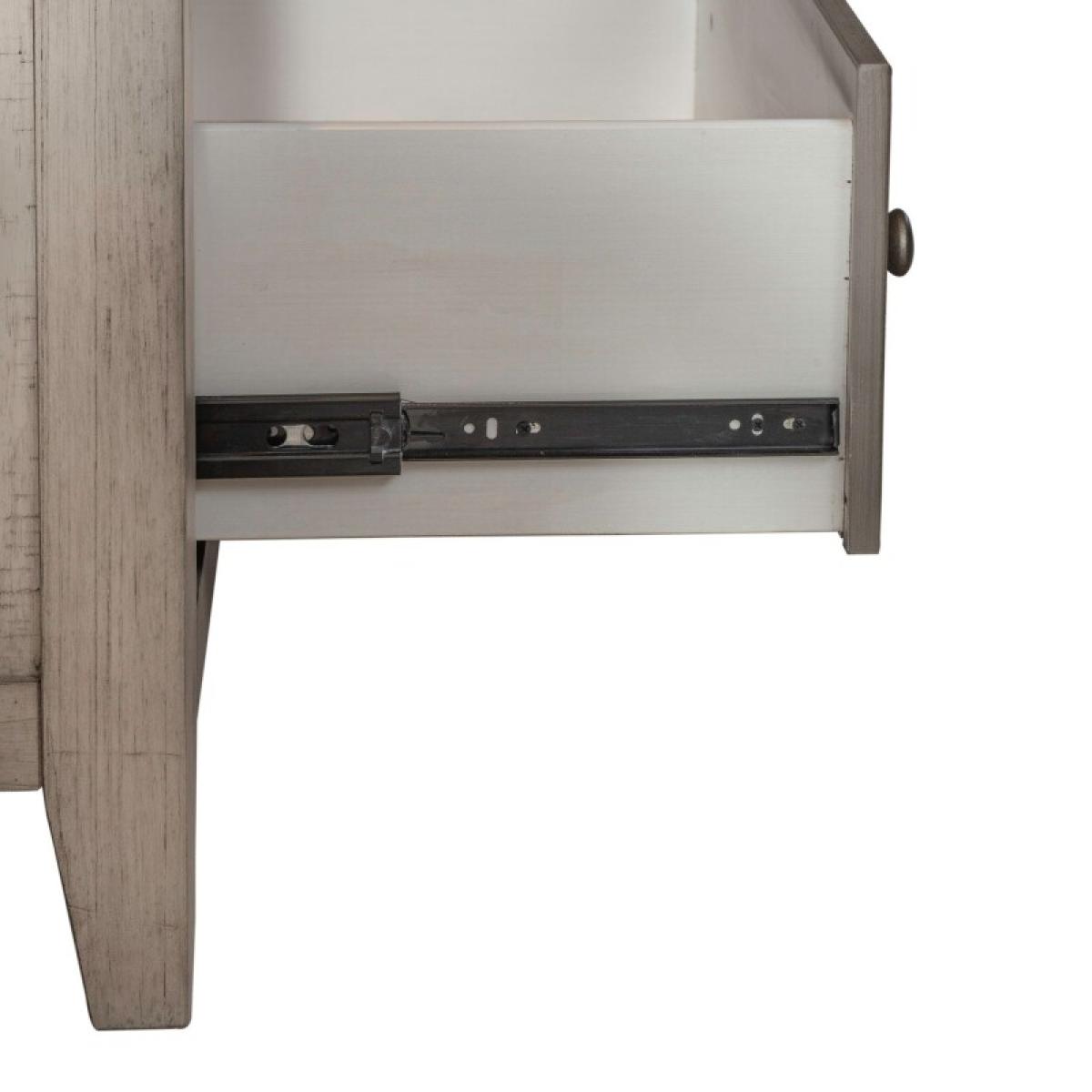 Ivy Hollow 3 Drawer Bedside Chest w/ Charging Station - Image 13