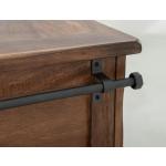 3 Drawer 4 Doors 2 Sliding Doors Wood Island - Parota - Image 8