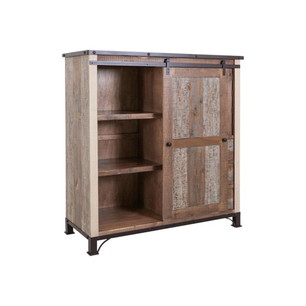 3 Drawer 1 Sliding Door 2 Door Gentleman's Chest - Antique - Image 5