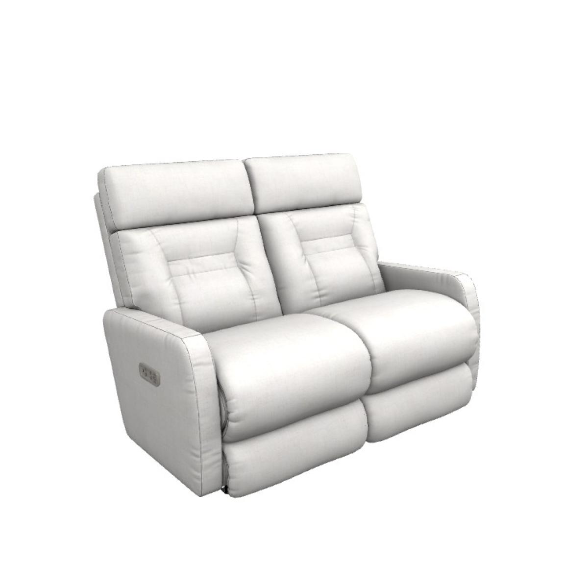 Lennon Power Wall Reclining Loveseat W/ Headrest & Lumbar - Image 2