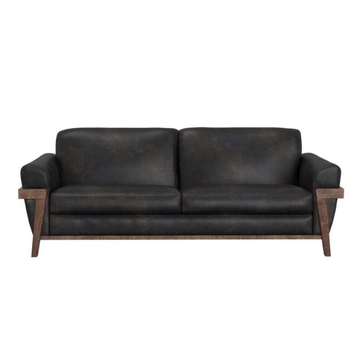 Wooden Frame & Base, Sofa - Loft Brown - Image 4