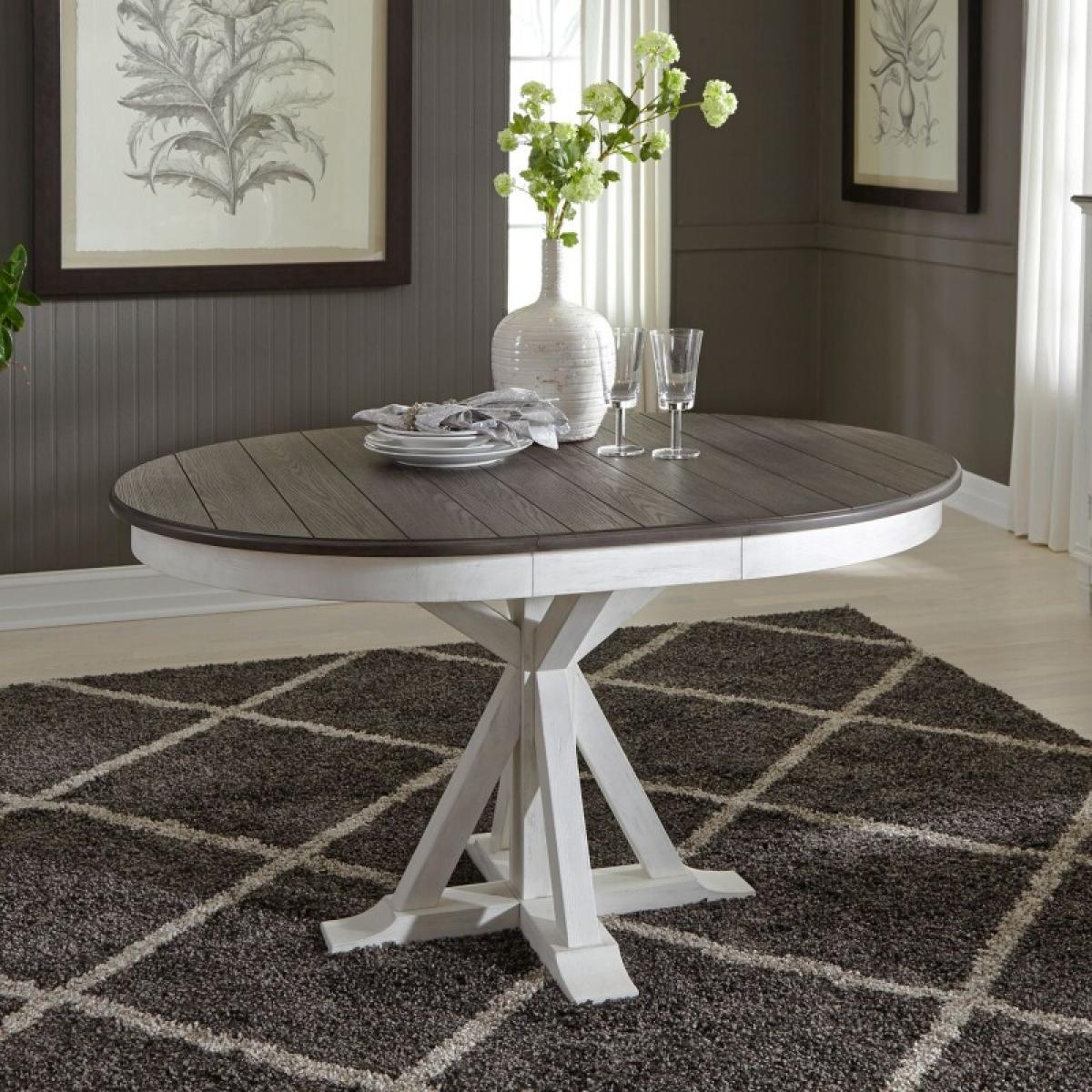 Allyson Park Pedestal Table - Image 2