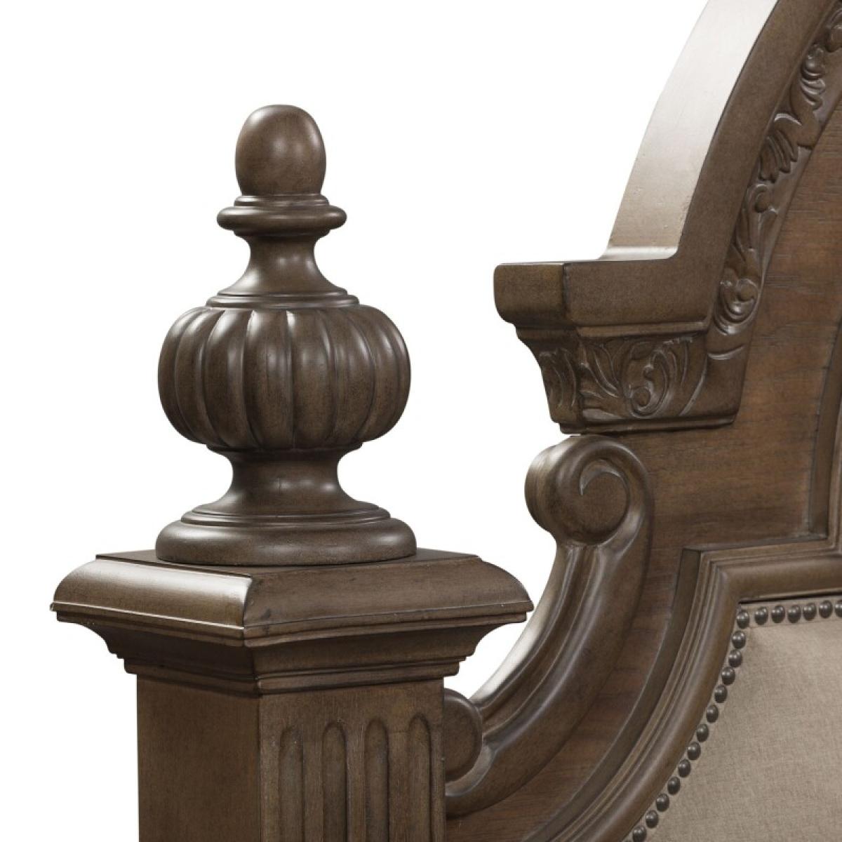 Queen Poster Bed - Image 8