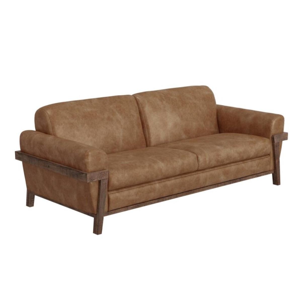 Wooden Frame & Base, Sofa - Loft Brown - Image 2