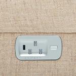 Robin Power Reclining Loveseat W/ Headrest, Lumbar & Console - Image 8