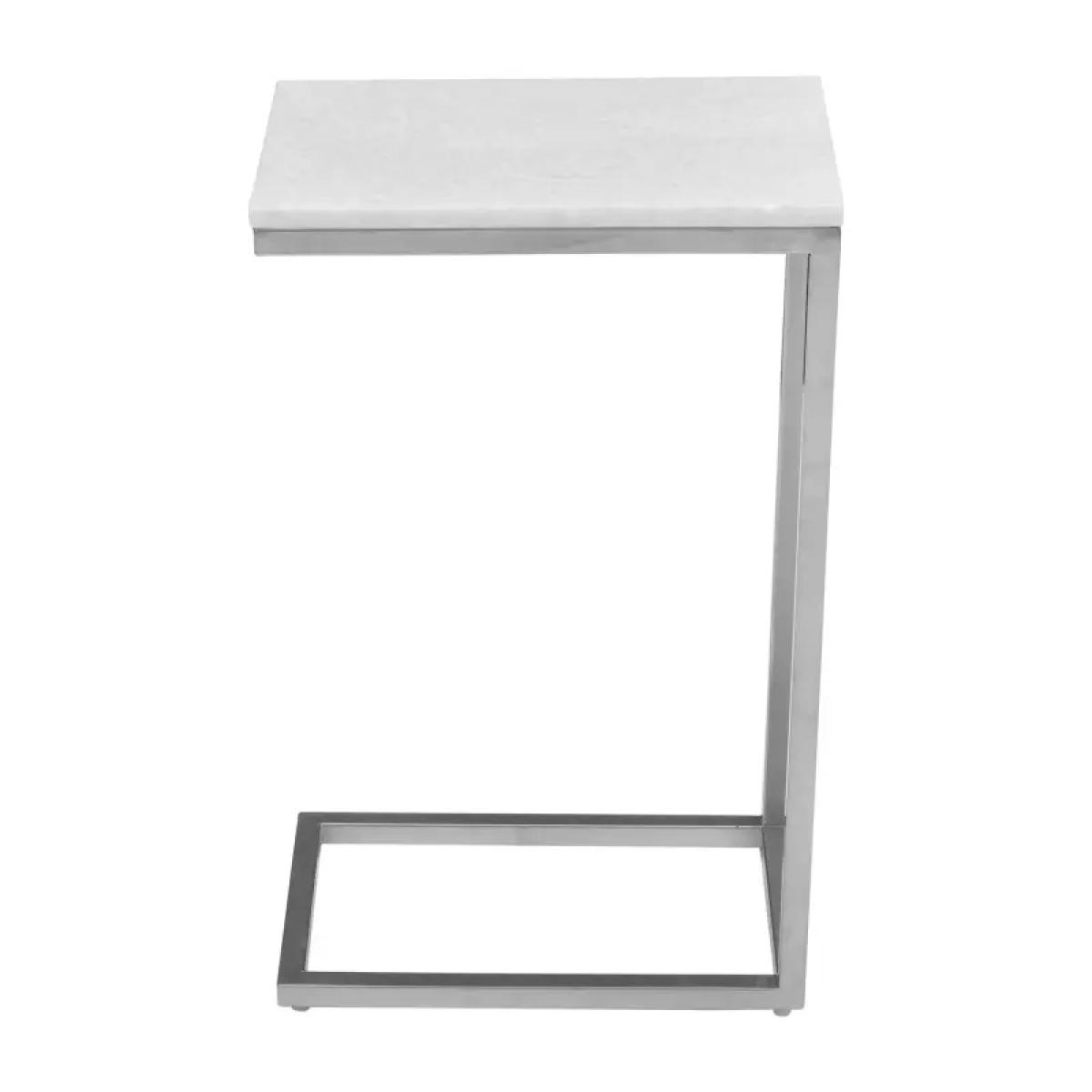 Bianco White Marble C-table (2ctn) - Image 7