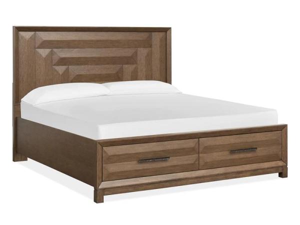 Callisto B6396-64A Complete King Panel Storage Bed - Image 6
