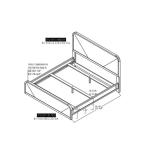 6/6 Headboard - Santa Rosa - Image 6