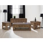 6 Drawer, 1 Shelf, Cocktail Table - Parota III - Image 6