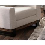 Metal & Wood Base, Loveseat - Blackburn - Image 8