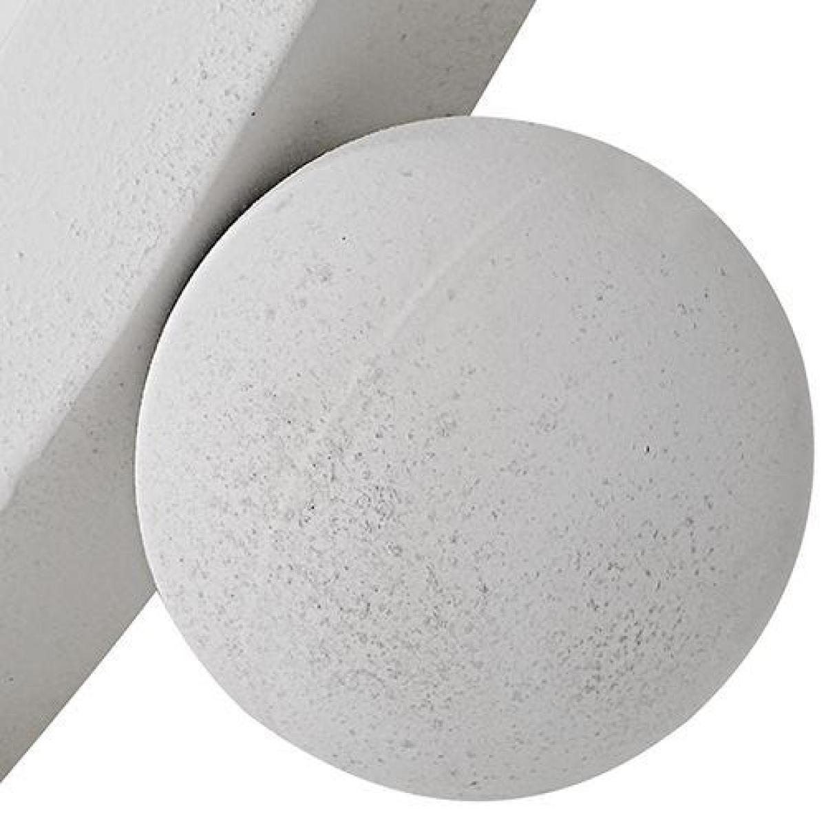 Cyra Round Mirror, White - Image 3