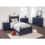 Tykes Bedroom - Denim Cottage Twin Bed - BD81-201TFN - Image 4