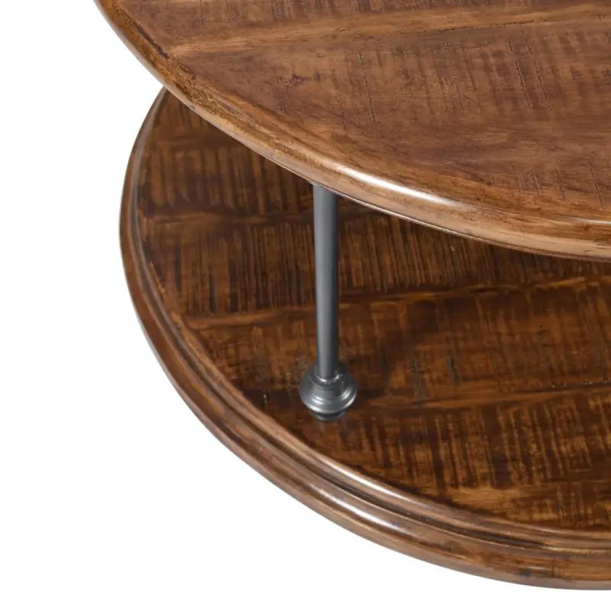 Larson Round Cocktail Table - Image 7