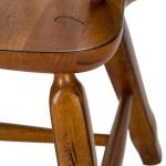 Treasures Bow Back Arm Chair - Oak - Image 10