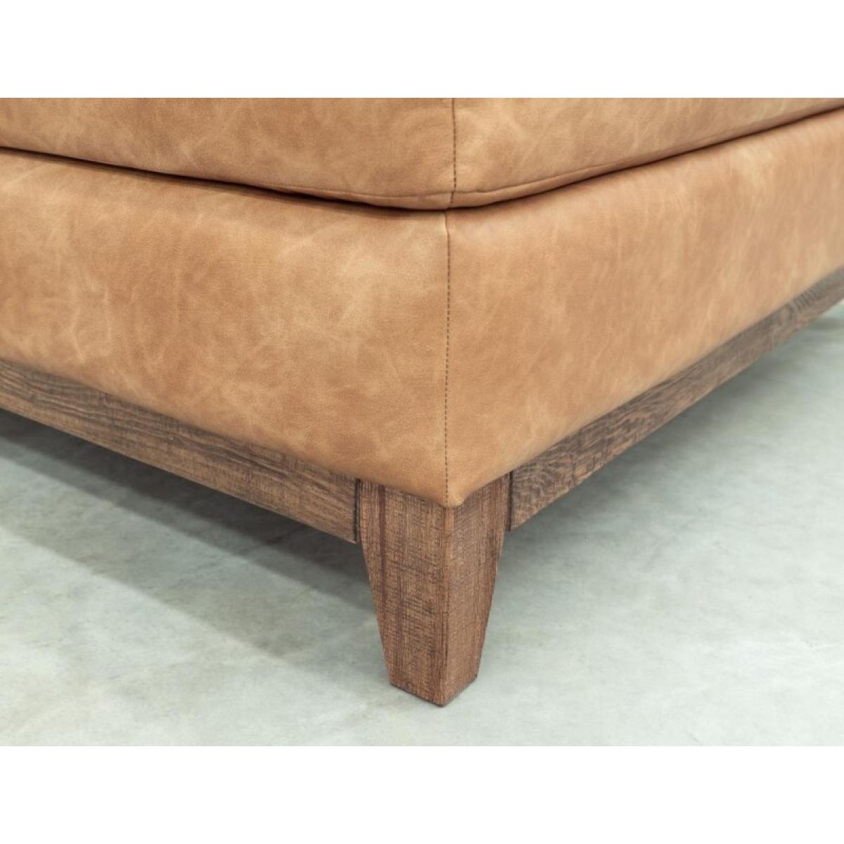 Wooden Frame & Base, Sectional Right-Arm Loveseat - Olivo - Image 6