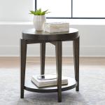 Oval Chair Side Table