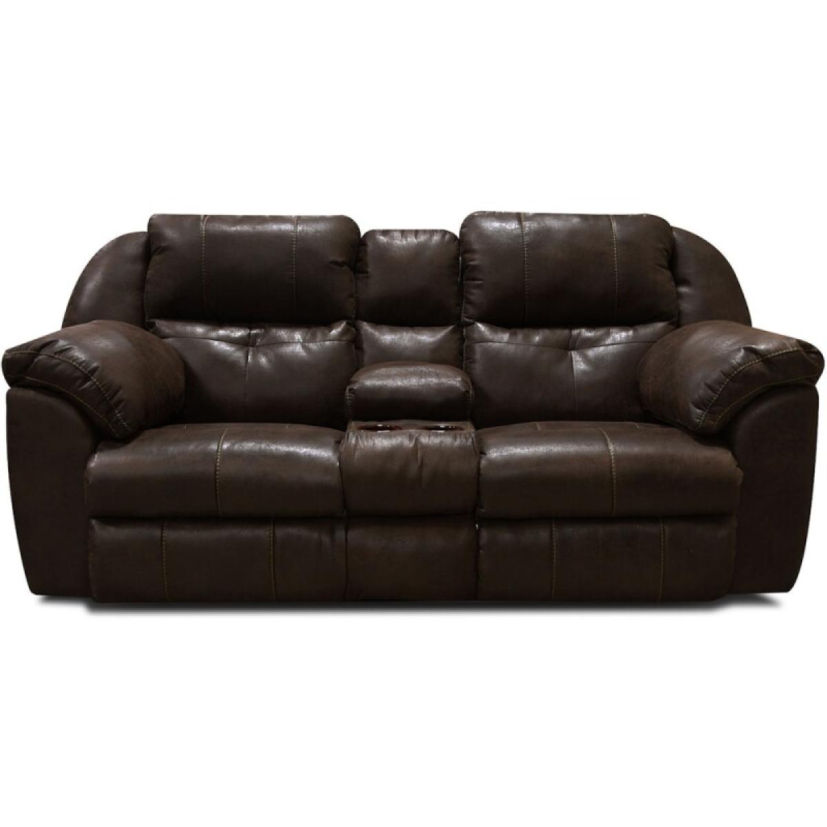 Double Reclining Loveseat Console - Image 2