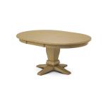 Build Your Own Pedestal Table w/ 48" x 66" Butterfly Leaf Extension Tabletop w/Half Bullnose Edge - Image 45