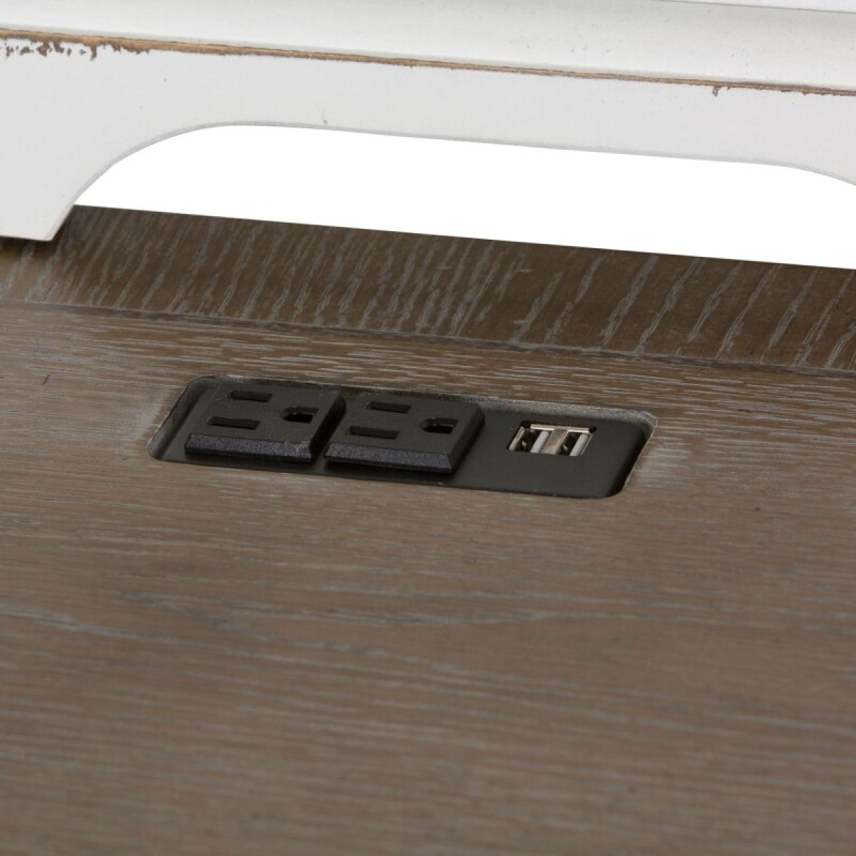 Magnolia Manor Credenza & Hutch - Image 6