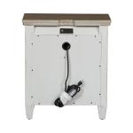 Heartland 2 Drawer Night Stand w/ Charging Station - Image 6