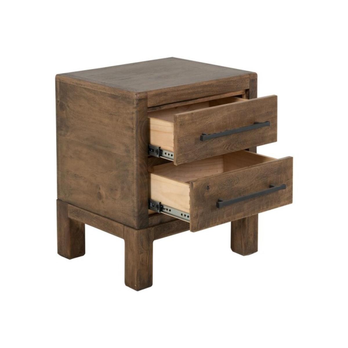 2 Drawer, Nightstand - Merida - Image 5