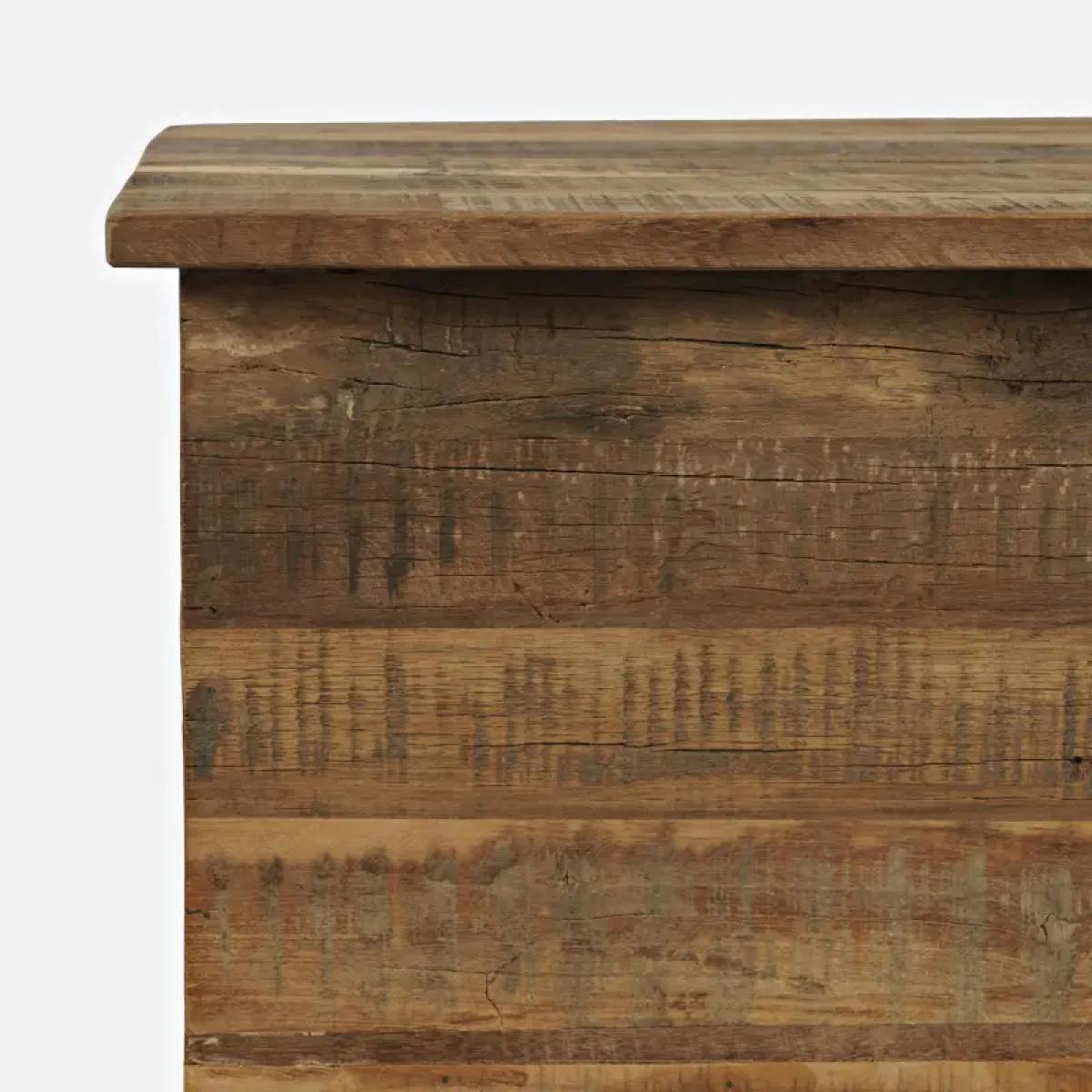 Reclamation Salvaged Wood Storage Chest - Image 11