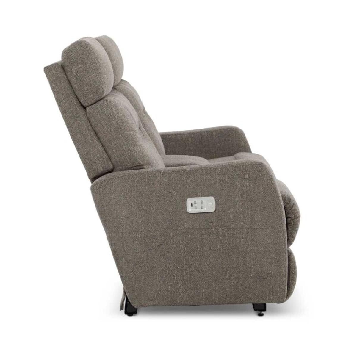 Lennon Power Wall Reclining Loveseat W/ Console Headrest & Lumbar - Image 7