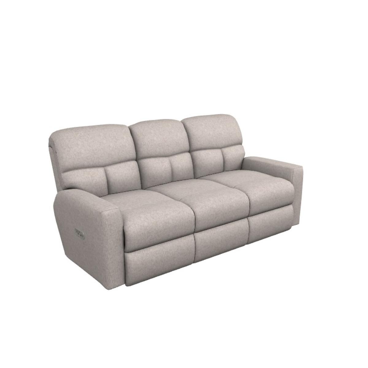 Hawthorn Power Reclining Sofa W/ Headrest & Lumbar - Image 2